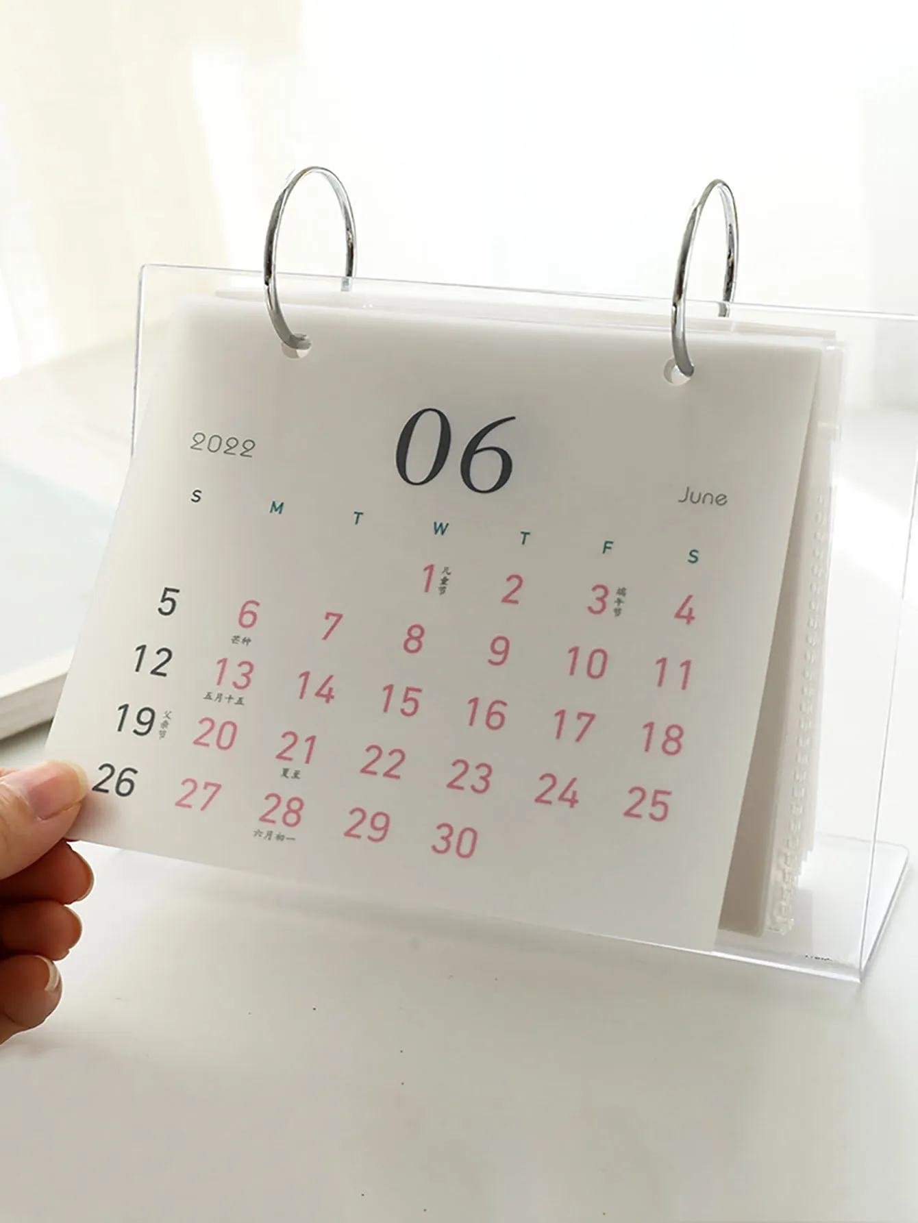 1pc Desk 2022 Calendar