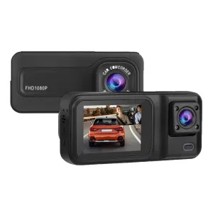 3 Channel Dash Cam 1080P Front 720P Cab 480P Rear Triple Dash