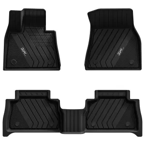 3W BMW X6 2020-2025 M/M50i/sDrive40i/xDrive40i G06  Custom Floor Mats TPE Material & All-Weather Protection