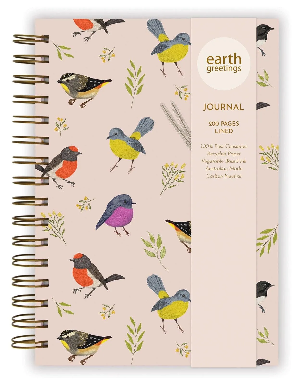A5 Journal (Lined) - Little Birdies