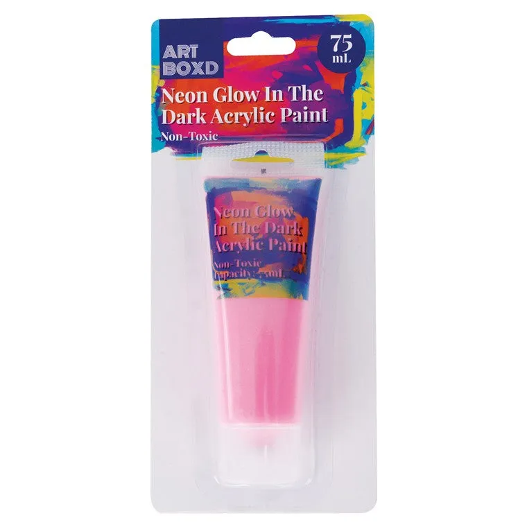 Acrylic Paint Neon Glow In the Dark, 75ml