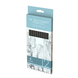 Artist Sketching Pencils 12 Pack – Professional Quality Graphite Pencils for Drawing & Shading | Ideal for Artists & Beginners