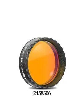 Baader Orange 570nm Long-Pass Filter - 1.25" Round Mounted