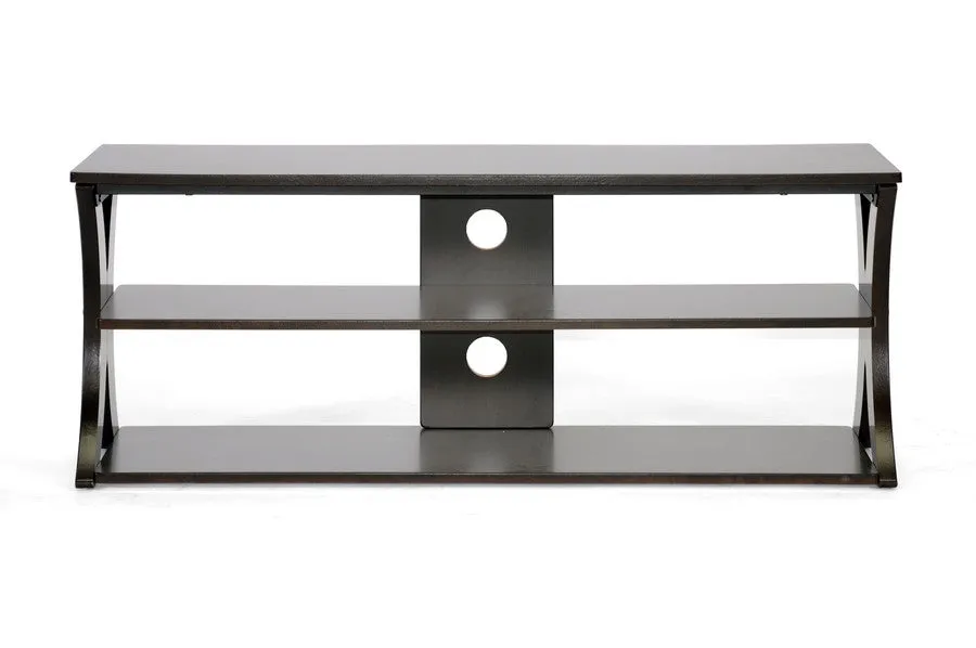 Baxton Studio Xavier Brown Modern TV Stand