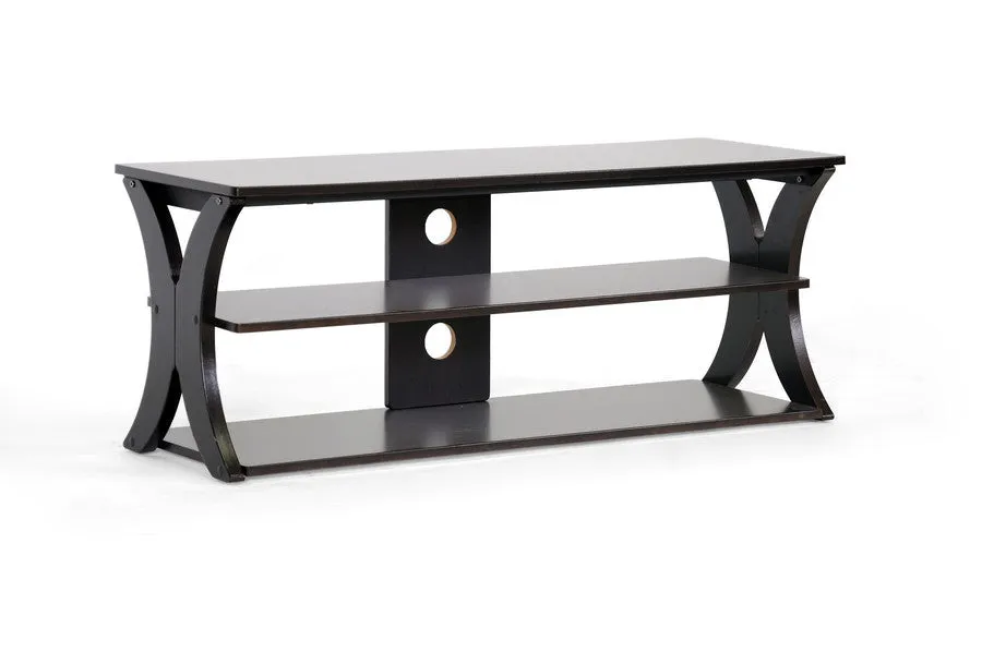 Baxton Studio Xavier Brown Modern TV Stand