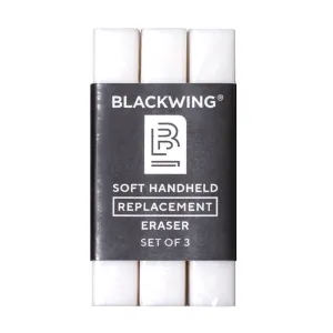 Blackwing Handheld Eraser Replacements (Set of 3)