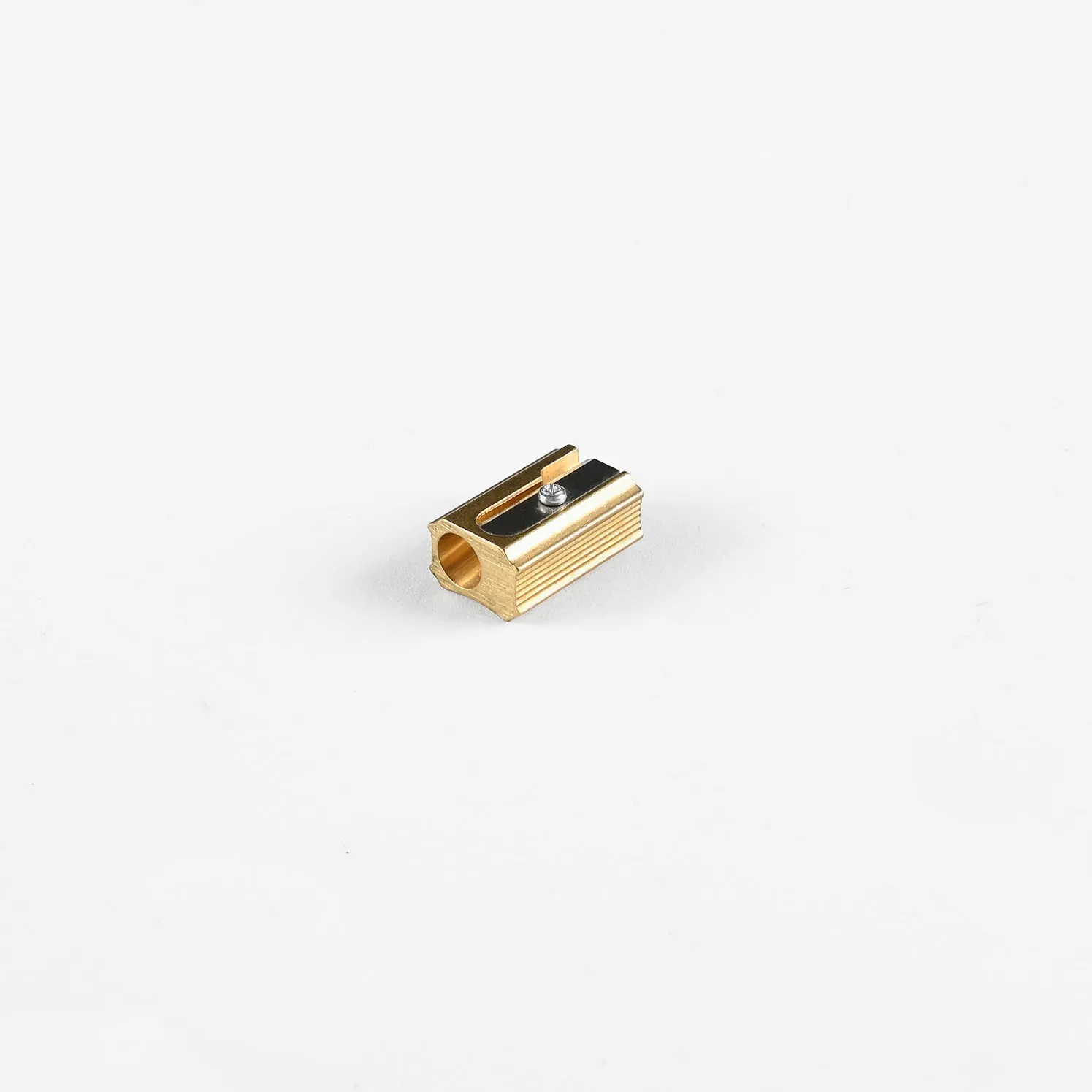 Brass Block Single Hole Sharpener