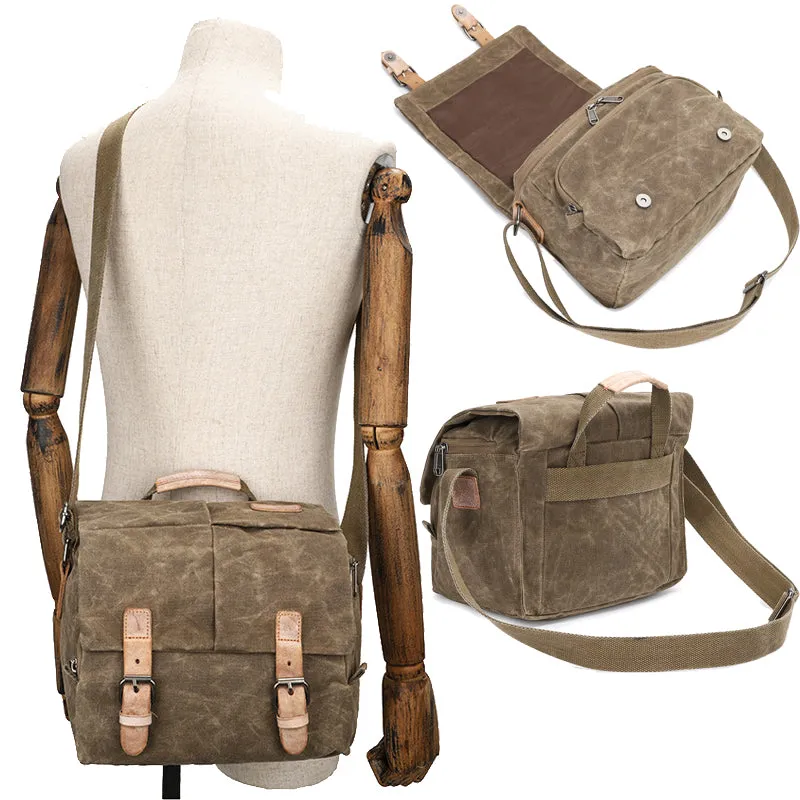 Canvas Crossbody EOS Camera Bag