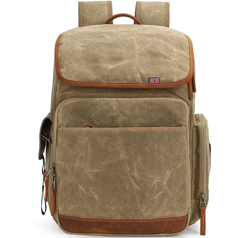 Canvas SLR DSLR Bag Camera Backpack