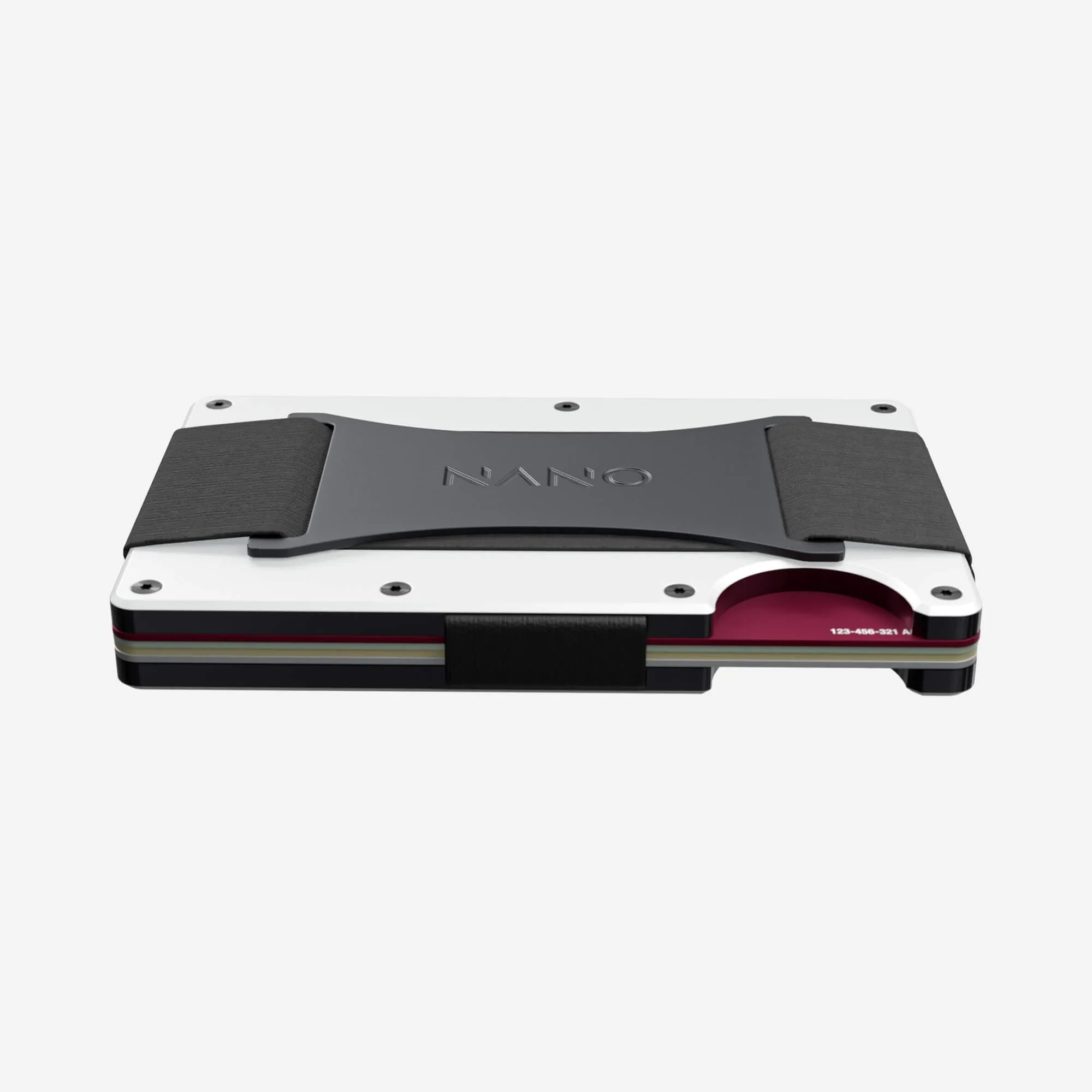 Cash Strap Wallet (Carrera White)
