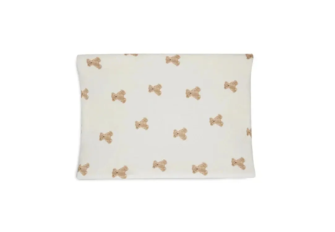 Changing Mat Cover Jersey- Teddy Bear