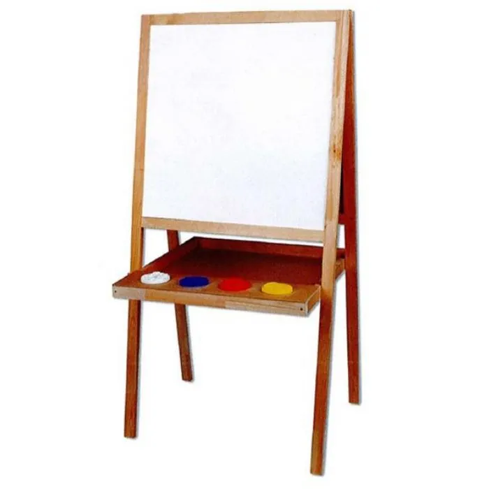 Classic 5-in-1 Multi-Functional Easel with Blackboard Feature - Ideal for Drawing and Learning