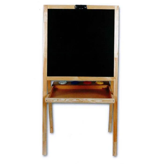 Classic 5-in-1 Multi-Functional Easel with Blackboard Feature - Ideal for Drawing and Learning