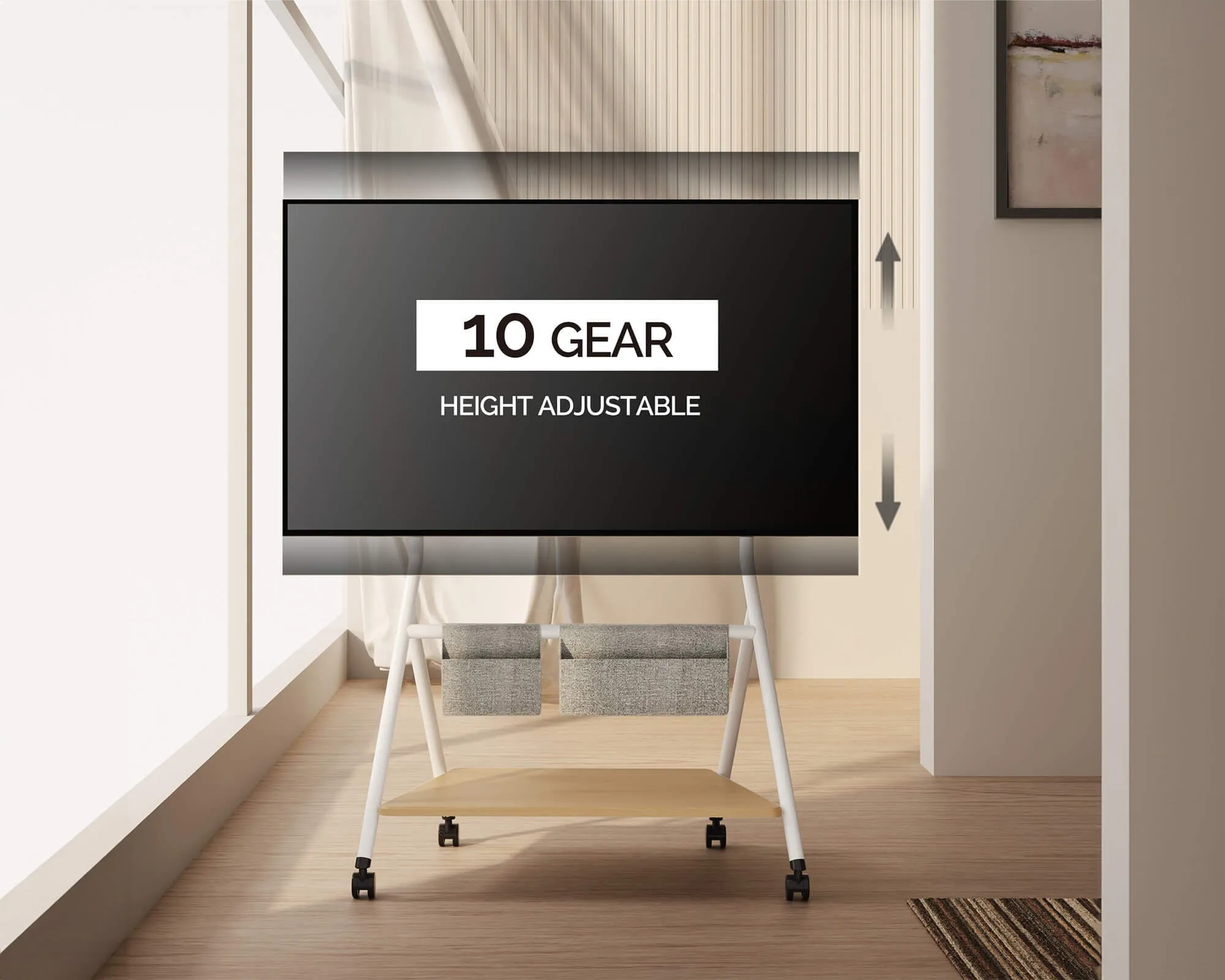 Collector TC78 Rolling TV Stand