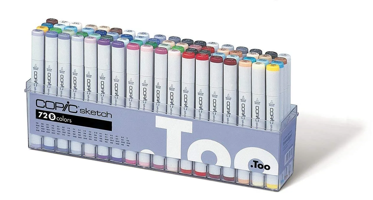 Copic Ciao Set B colors - (COP 22075161) - (72 Pcs)