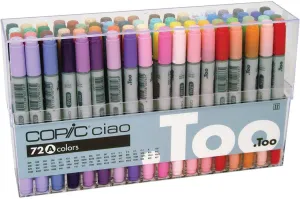 Copic Ciao Set Of 72Pc - Set A Colors
