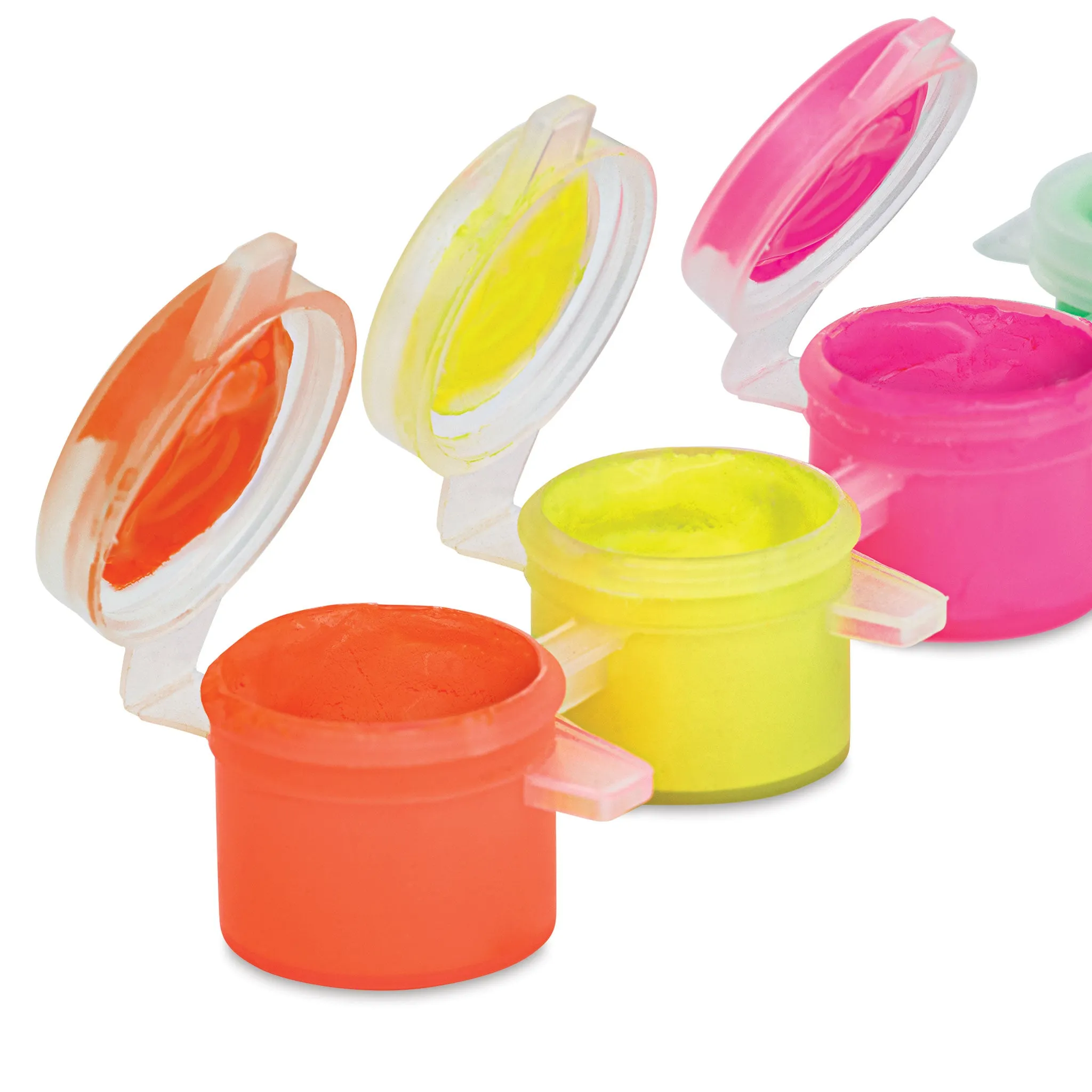Craft Paint - Set of 6, Neon Colors