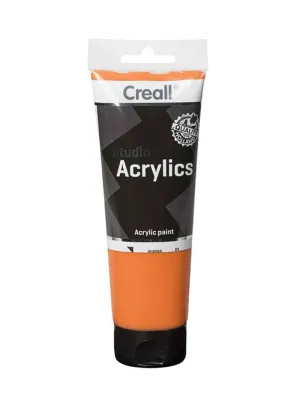 Creall ACRYLICS STUDIO TUBE 120ml #09 Orange