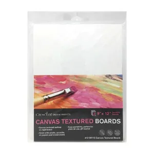Crescent Canvas Board 9"x12" Medium Weight 3pk