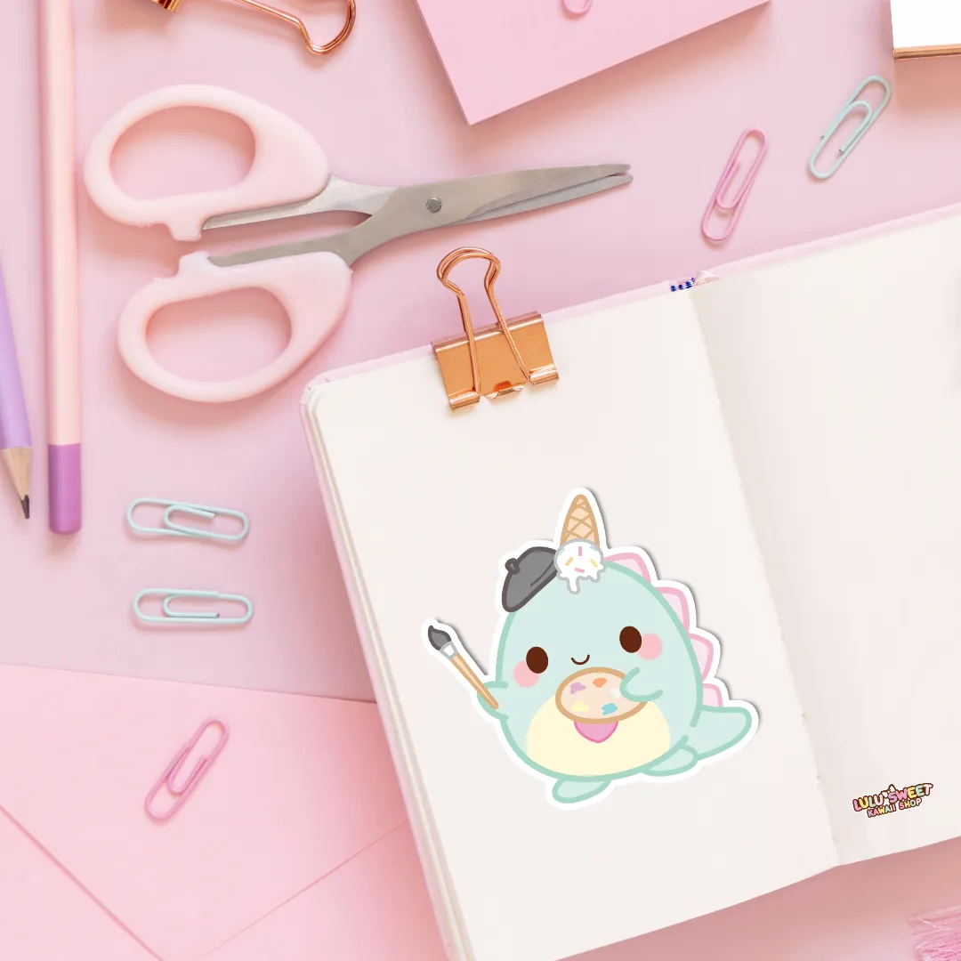 Cute Lubo Artist Sticker