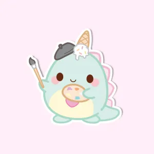 Cute Lubo Artist Sticker