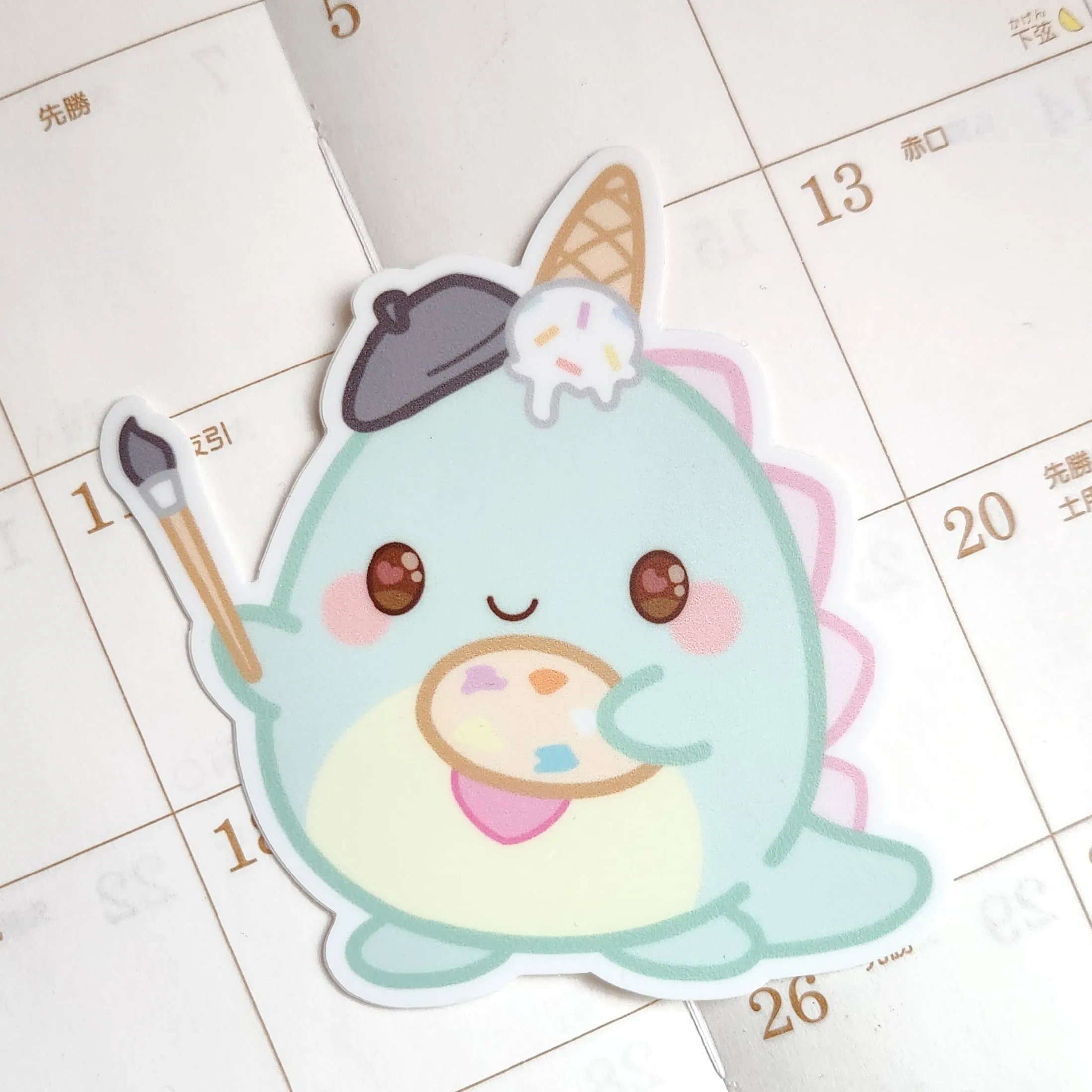 Cute Lubo Artist Sticker