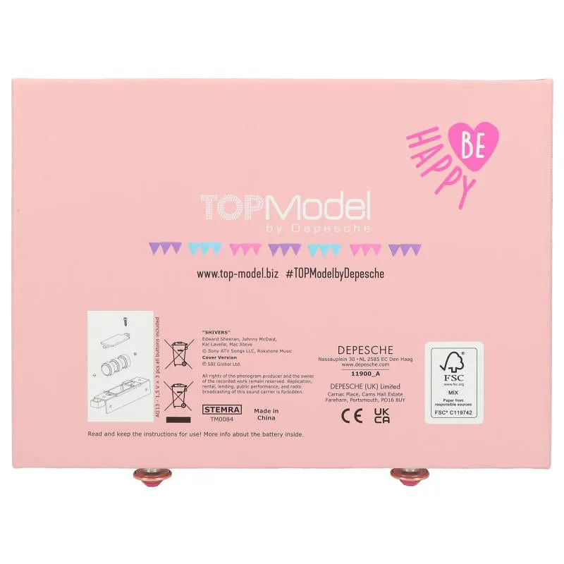 Depesche Topmodel Big Jewellery Box Code and Sound Cozy