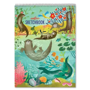 eeBoo sketchbook - playful otters
