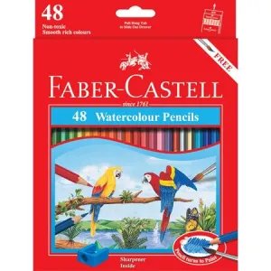 FABER-CASTELL WATERCOLOR PENCIL 48 Colour