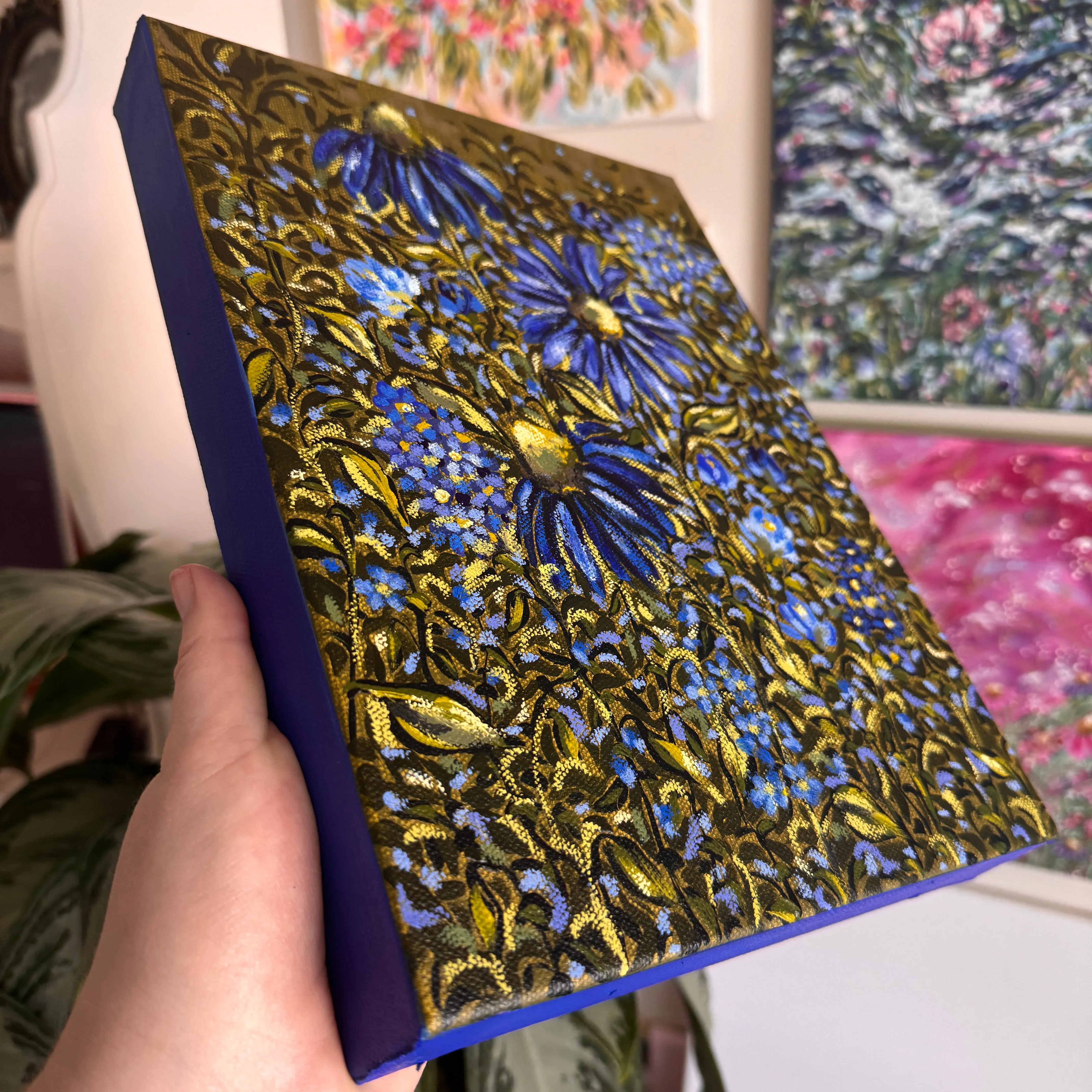 Floral Original Painted Canvas No. 10