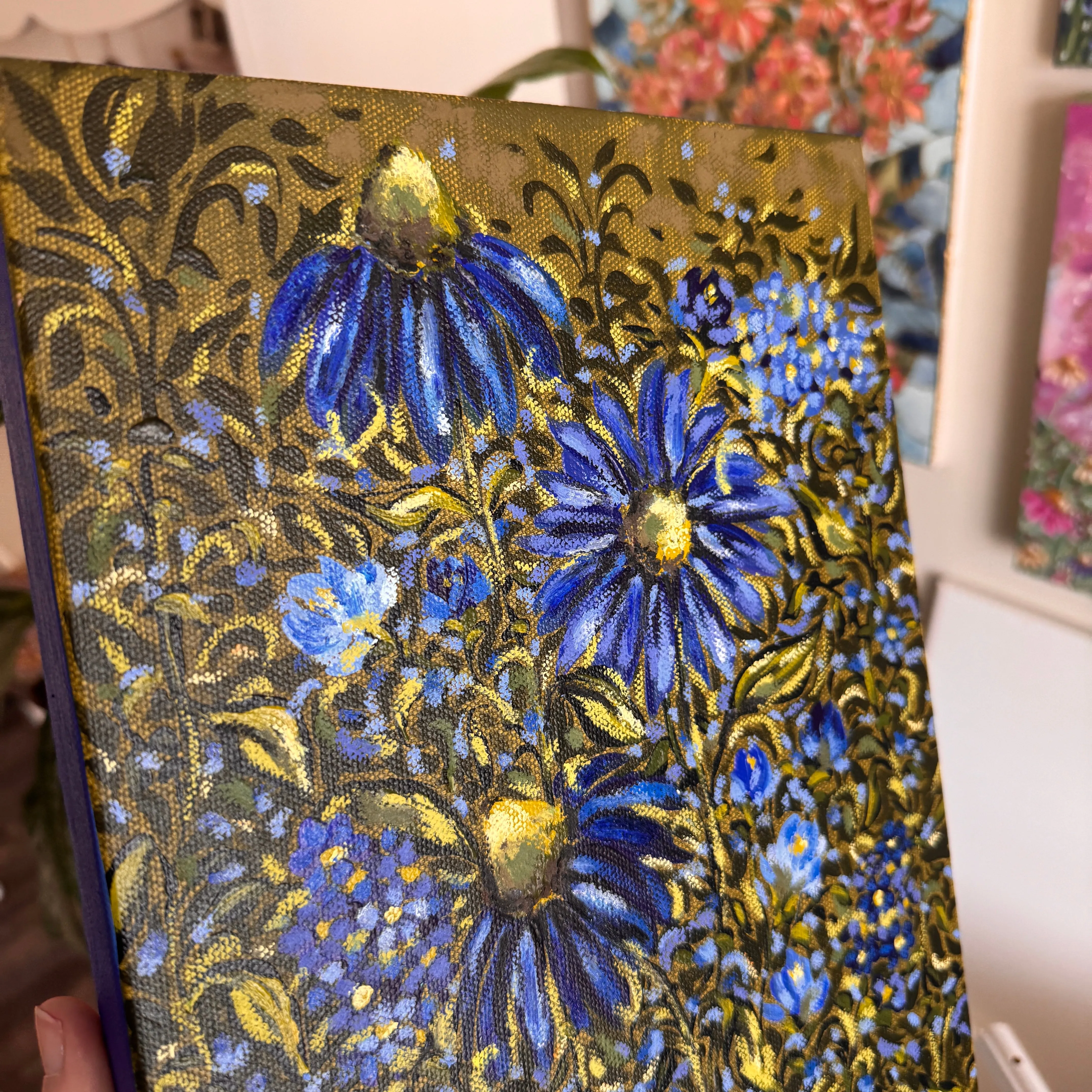 Floral Original Painted Canvas No. 10