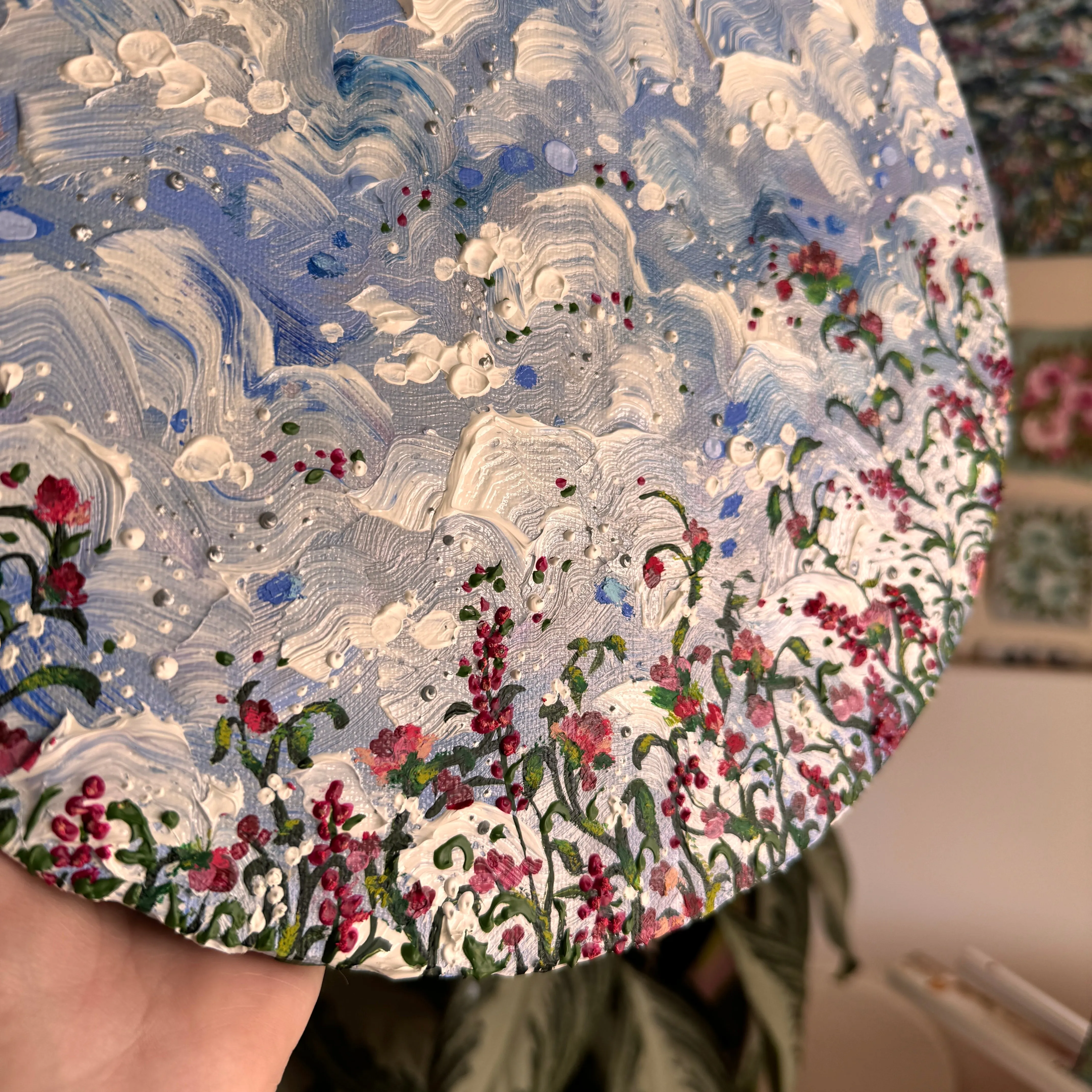 Floral Original Painted Canvas No. 11