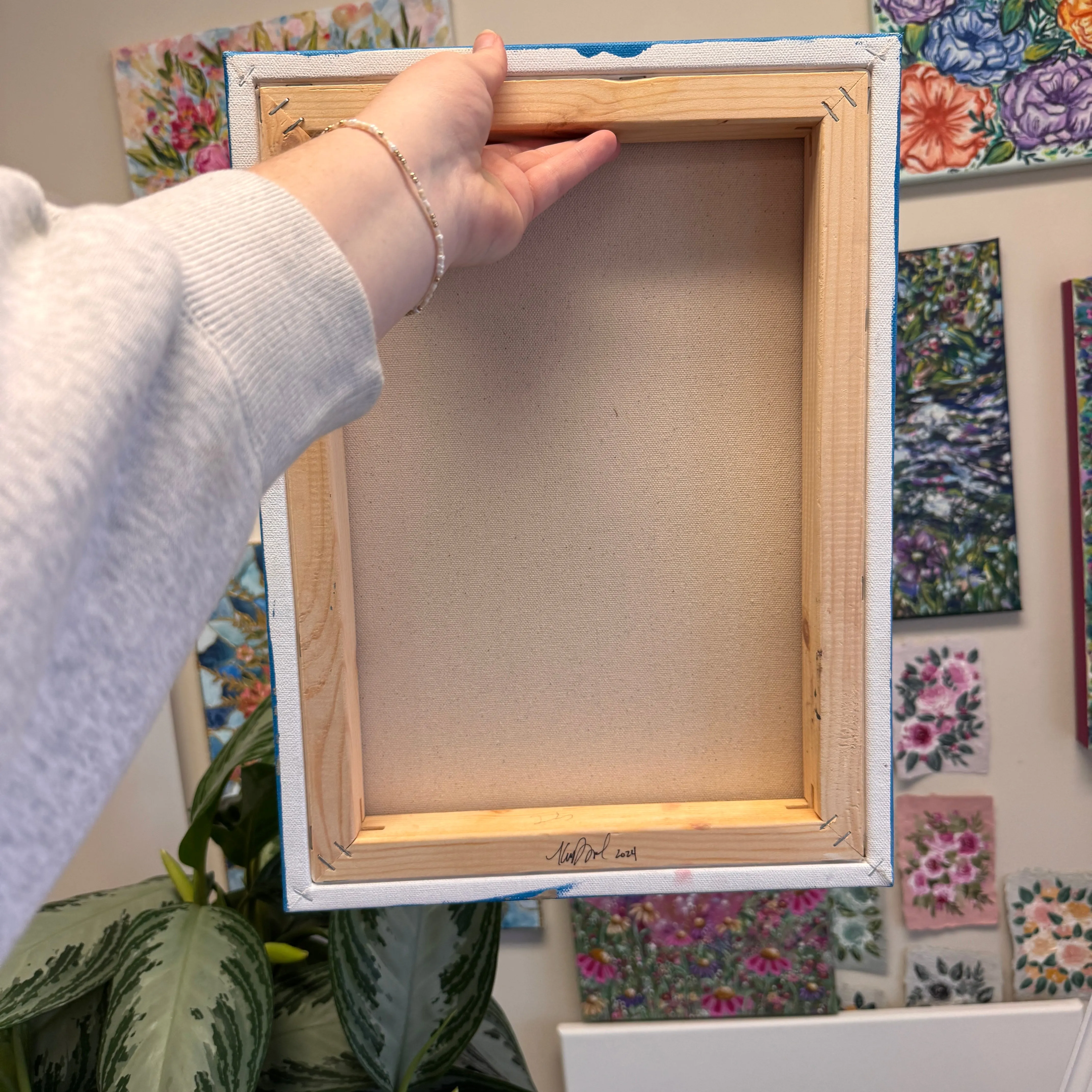 Floral Original Painted Canvas No. 15