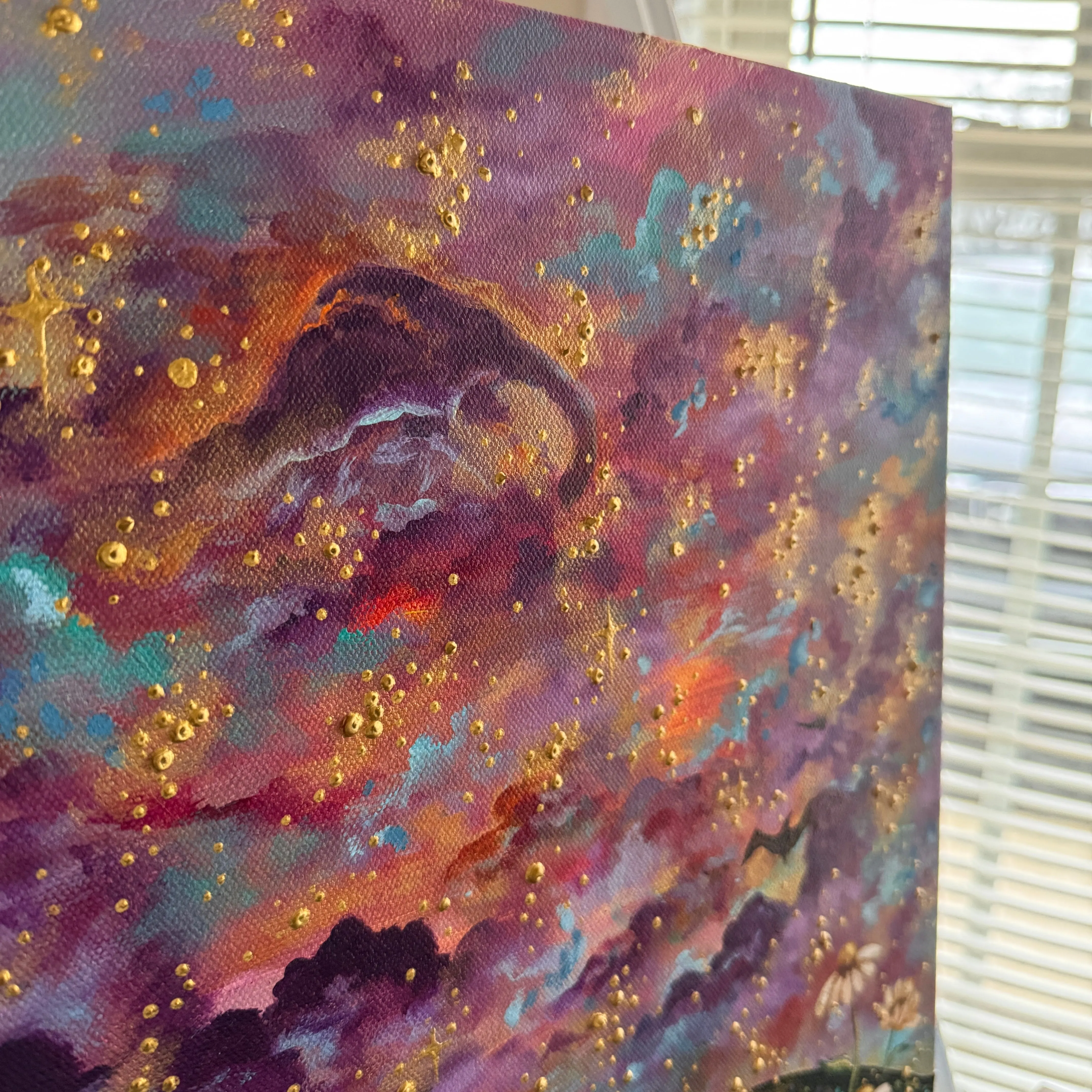 Floral Original Painted Canvas No. 15