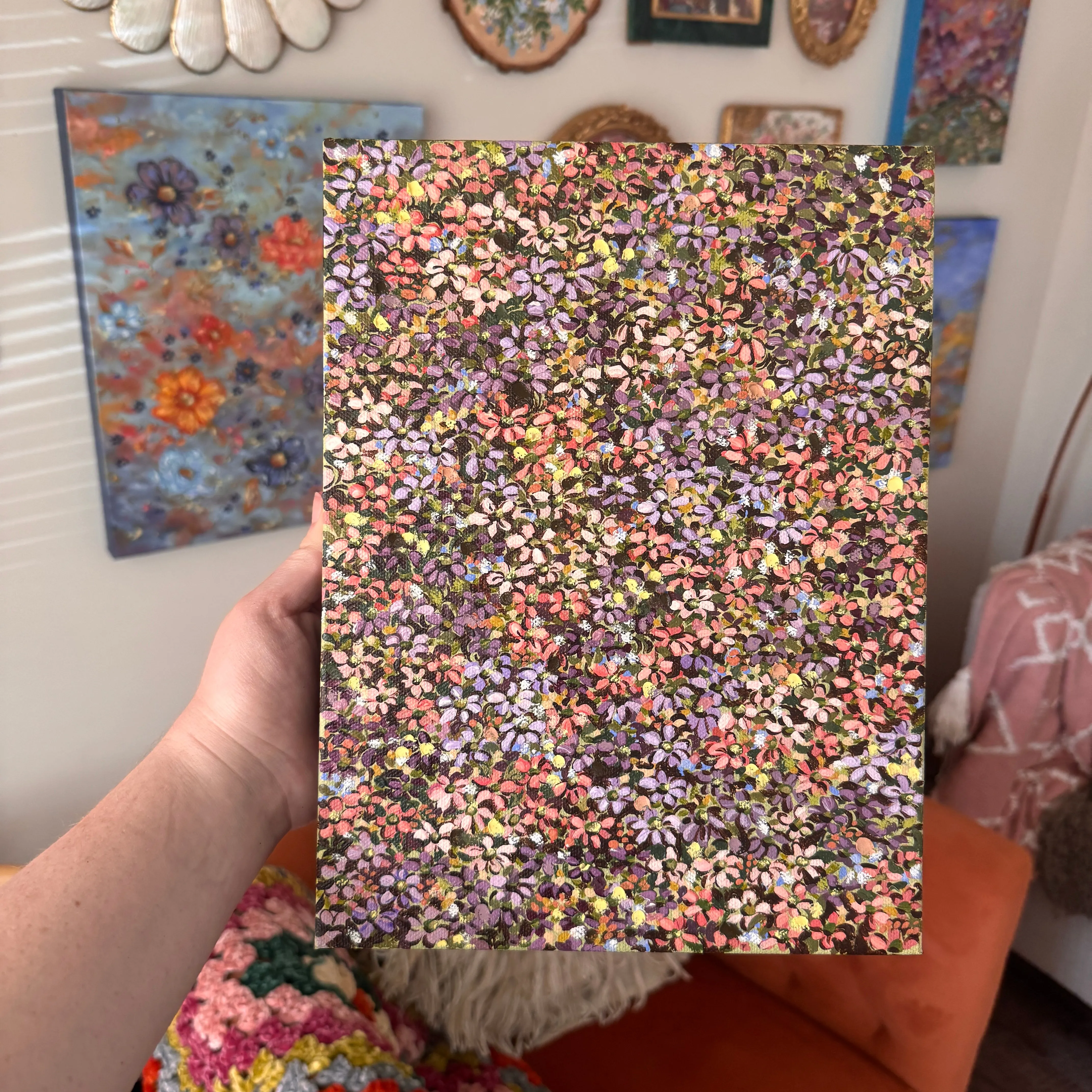 Floral Original Painted Canvas No. 16