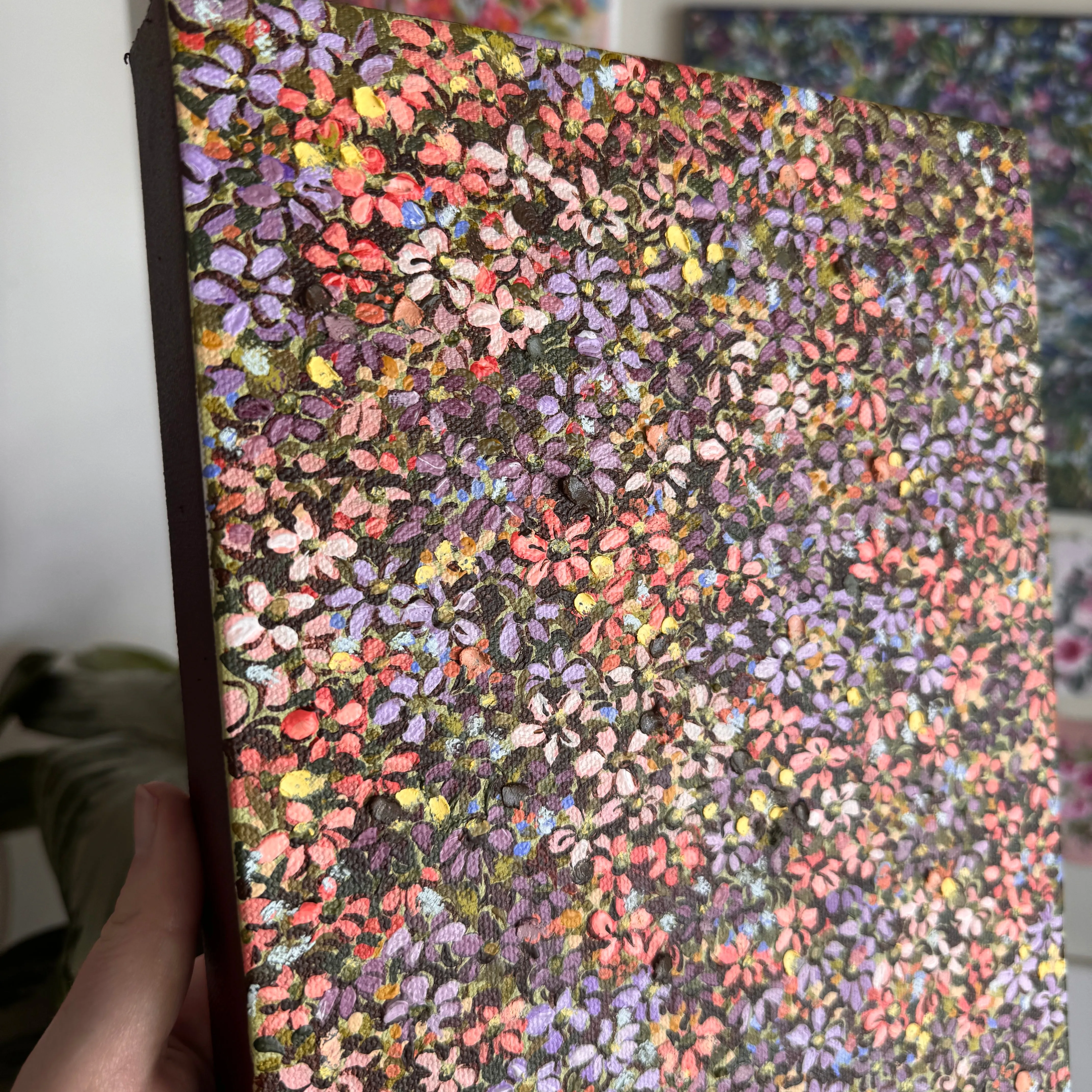 Floral Original Painted Canvas No. 16