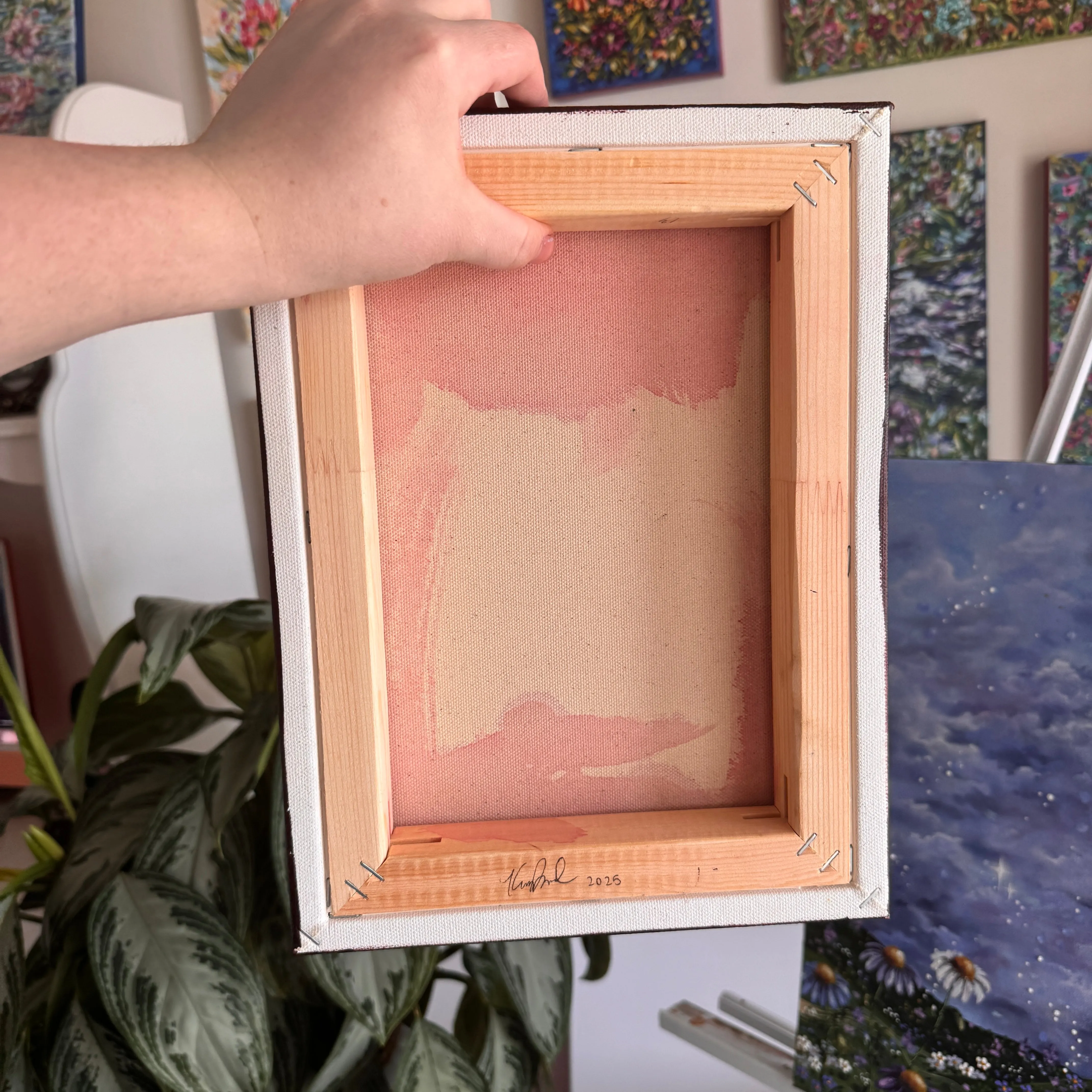 Floral Original Painted Canvas No. 16