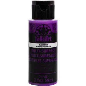 Folkart Multi-Surface Specialty Paint - Neon Glow Purple
