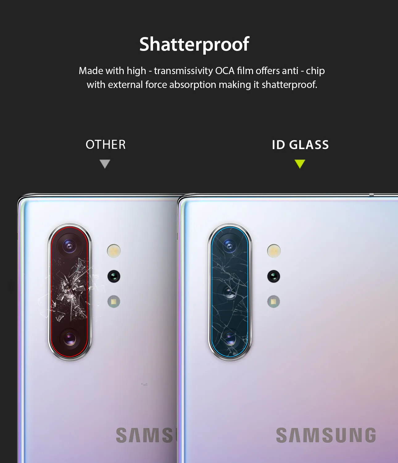 Galaxy Note 10 / 10 Plus Camera Protector | Invisible Defender Glass