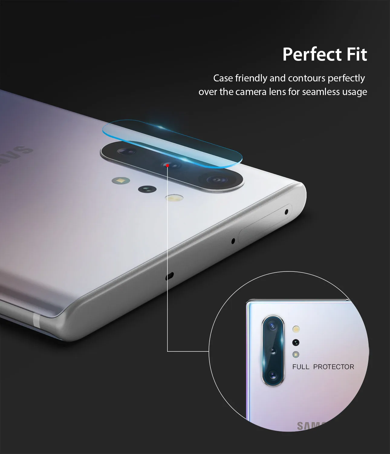 Galaxy Note 10 / 10 Plus Camera Protector | Invisible Defender Glass