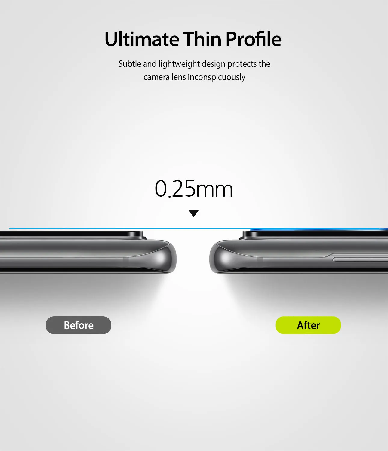 Galaxy S20 Ultra Camera Protector | Invisible Defender Glass