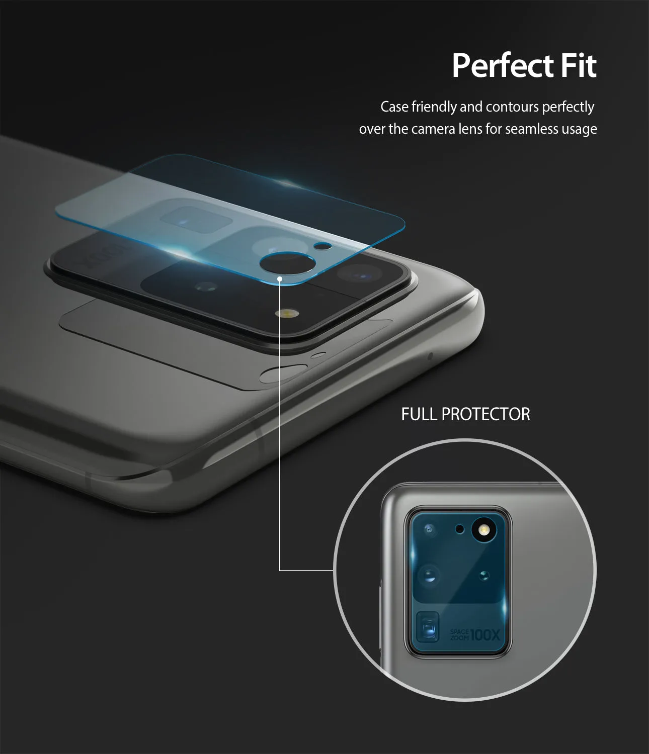 Galaxy S20 Ultra Camera Protector | Invisible Defender Glass