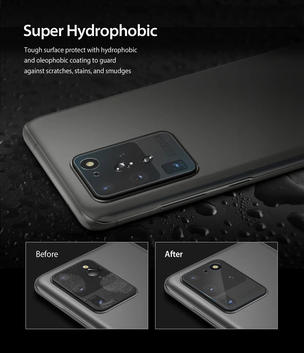 Galaxy S20 Ultra Camera Protector | Invisible Defender Glass
