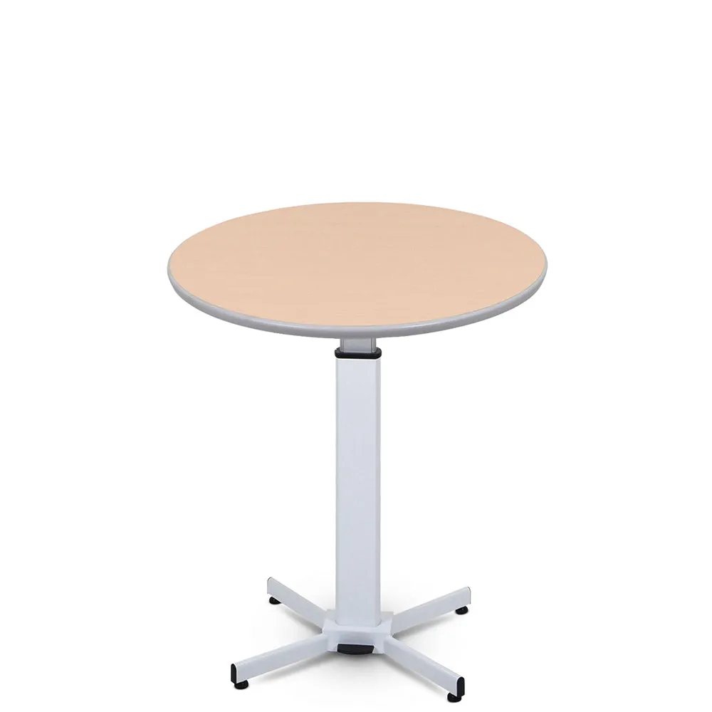 Height Adjustable Round Table