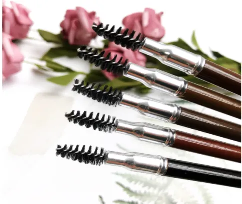 High Pigment   Waterproof Eyebrow Pencil With Sharpener - MQO 25 pcs