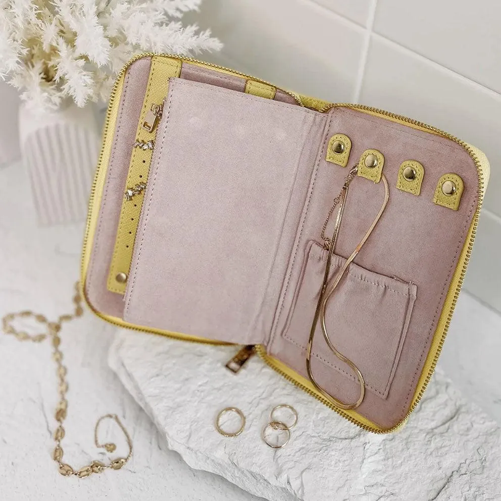 Katie Jewellery Wallet |  Lemon