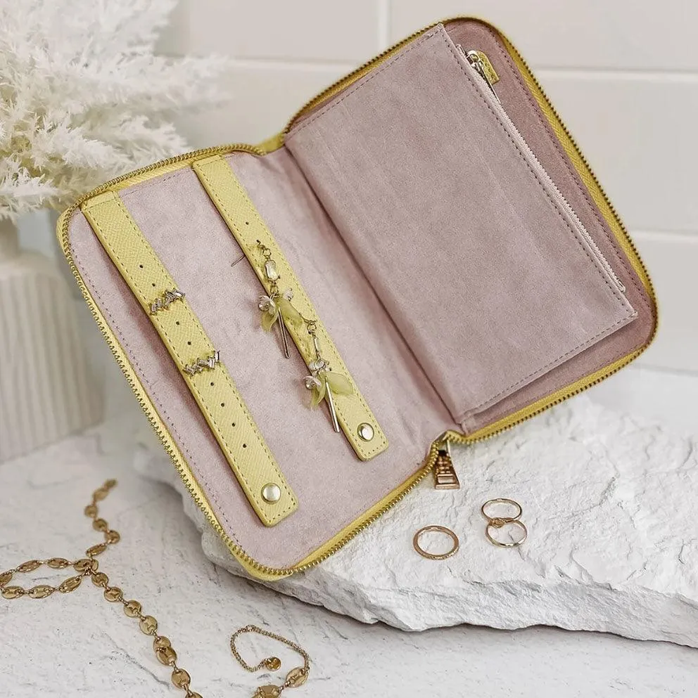 Katie Jewellery Wallet |  Lemon
