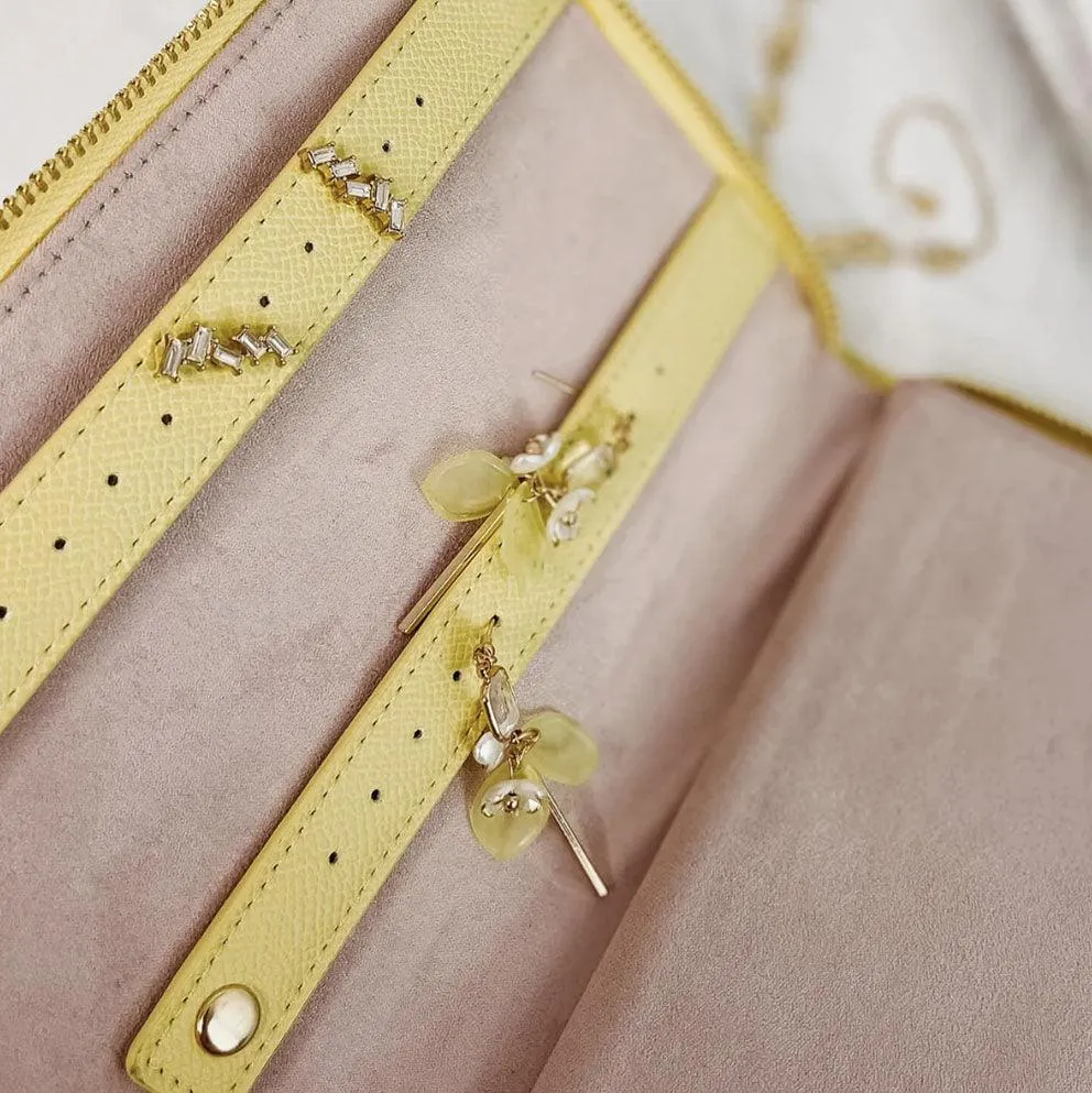 Katie Jewellery Wallet |  Lemon