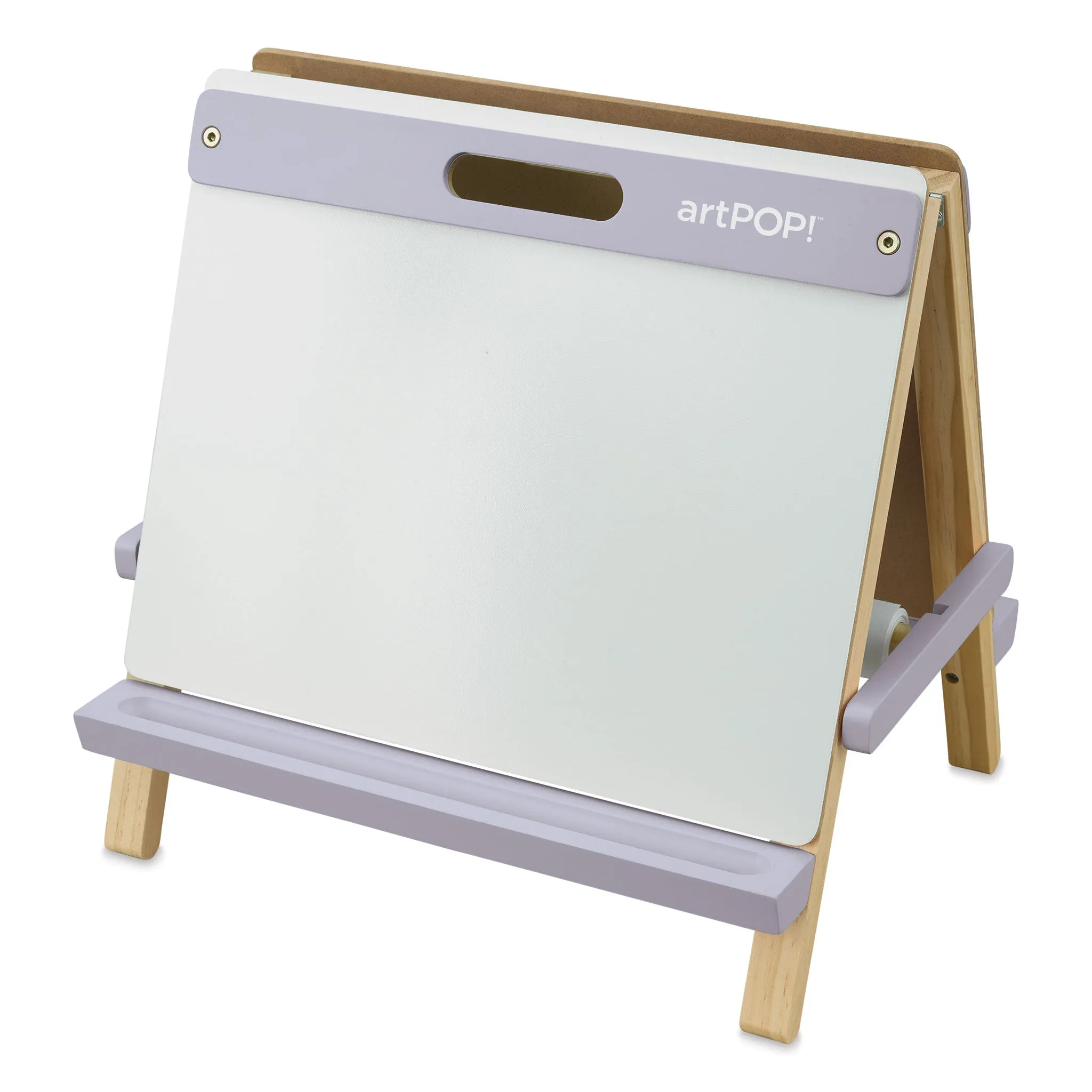 Kids 3-in-1 Tabletop Easel - Misty Lilac