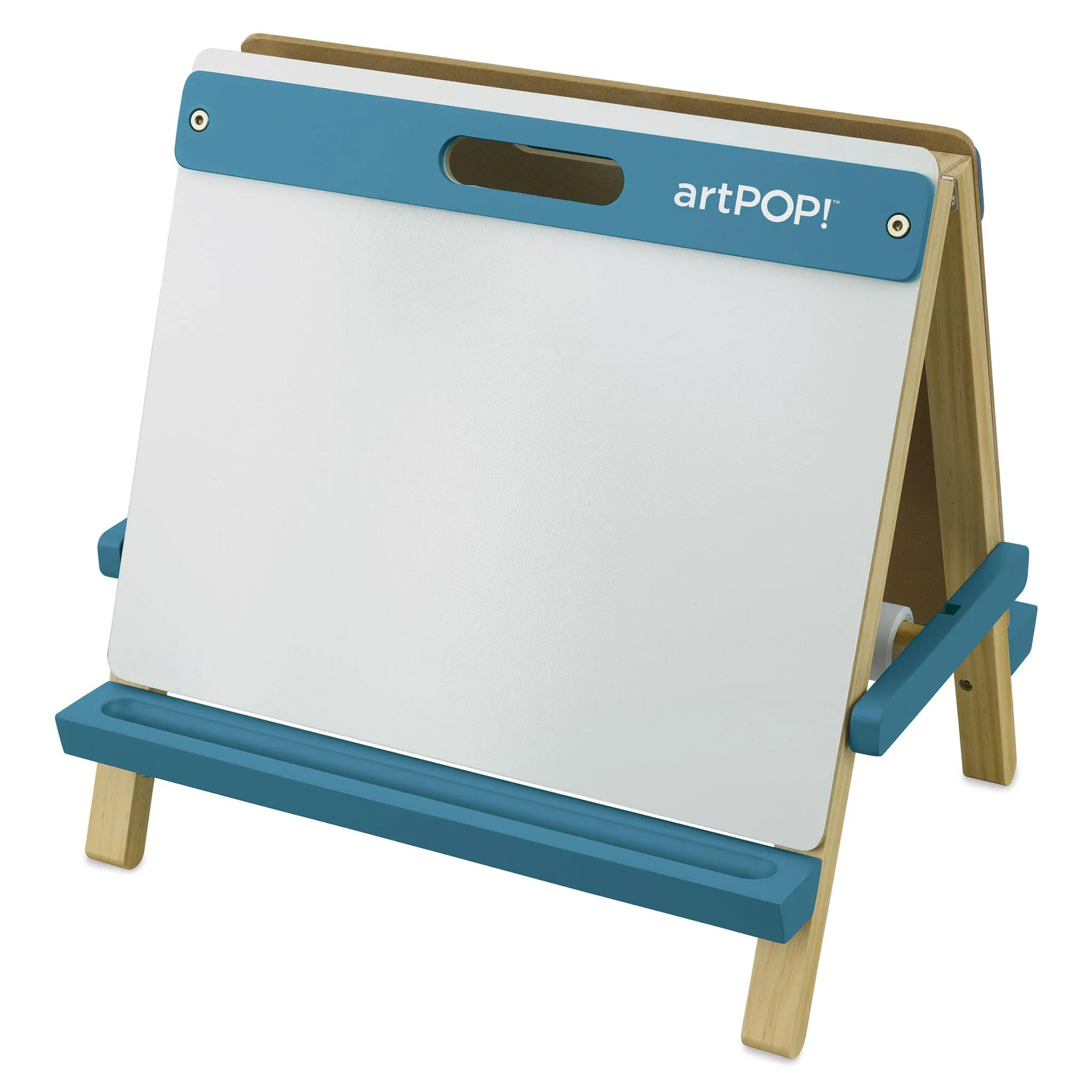 Kids 3-in-1 Tabletop Easel - Ocean Blue